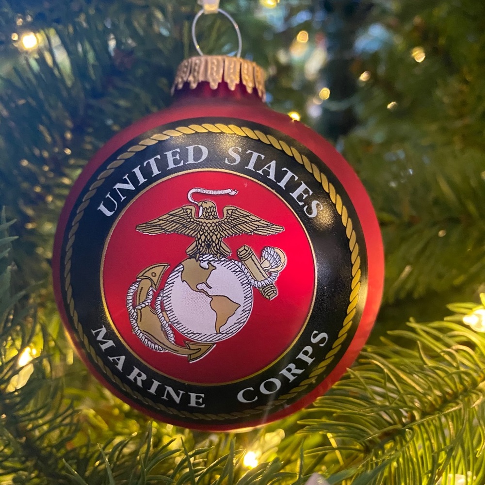 PRICE DROP Marine Corps ornament